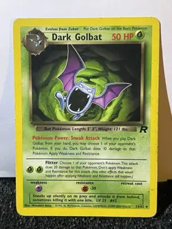 2000 Dark Golbat 24/82 Team Rocket Set Pokemon Card TCG WOTC - Image 3