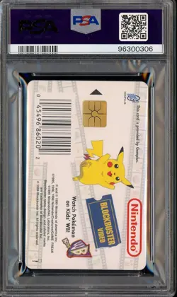 1999 Pokemon Snap Smart Card Blockbuster Video Squirtle PSA 10 GEM MINT - Image 2
