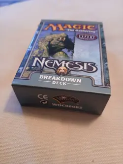 Magic the Gathering Nemesis Breakdown Theme Deck Box No MTG Cards - Image 5
