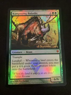 Rampaging Baloths Prerelease Cards Foil - Image 1