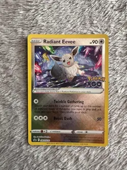 Radiant Eevee SWSH230 SWSH: Sword & Shield Promo Cards Holo - Image 1