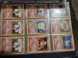 Pokemon Cards Binder Collection Hundreds of Cards Vintage - Image 3