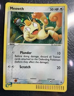 2003 RAW 2 Card lot Pikachu 12 Meowth 13 HOLO Rare POKEMON Promos - Image 4