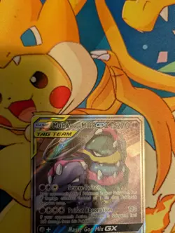 Pokemon TCG Muk Alolan Muk GX Full Art Holo Card 197/214 Sm-Unbroken Bonds - Image 4