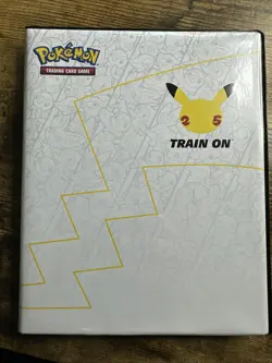 Pokemon 25th Anniversary First Partner Pack Lot 4 W/Artwork,cards,binder - Image 2