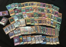 Yugioh 300+ Cards Bulk Lot Spell Ruler LOB and More Blue Eyes White Dragon - Image 1
