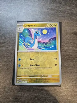 Dragonair 148/165 Reverse Holo Pokemon 151 Card Near MINT English - Image 1