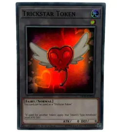 YUGIOH Trickstar Token OP10-EN026 OTS Tournament Pack Super Rare Card NM - Image 1