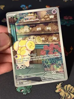 Pokemon Cards Fidough 213/198 Illustration Rare Scarlet & Violet Base - (NM) - Image 2