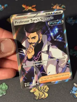 Pokemon Cards Professor Turo’s Scenario 240/182 Full Art Paradox Rift - (NM) - Image 2