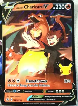 TCG Pokemon Jumbo Card Lot of 9 Cards With Ultra Rare Flareon Vmax SWSH180 - Image 7