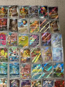 Pokemon Cards 100 pc Bulk Lot AR CHR Art Rare Full Set AsPictured NM JAPANESE U - Image 3