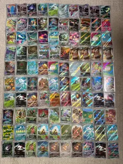 Pokemon Cards 100 pc Bulk Lot AR CHR Art Rare Full Set AsPictured NM JAPANESE T - Image 1
