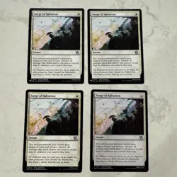 Magic the Gathering MTG Surge Of Salvation Play Set Of 4 Cards - Image 1