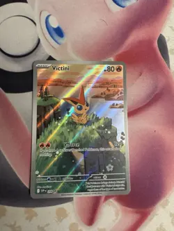 Victini 208 Sv: Scarlet & Violet Promo Illustration Rare Pokemon TCG Card NM - Image 1