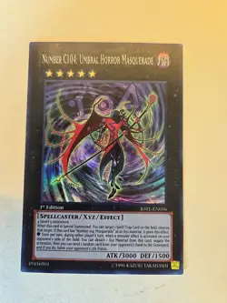 Yu-Gi-Oh! TCG Card Number C104 Umbral Horror Masquerade - Image 1