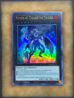 Yugioh Number 60: Dugares the Timeless GFP2-EN144 Ultra Rare 1st Ed NM - Image 1