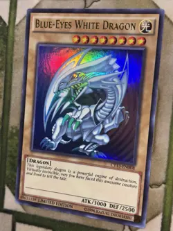 YuGiOh BLUE-EYES WHITE DRAGON Ultra Rare Limited Edition CT13-EN008 - Image 1