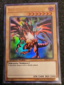 Red-Eyes B. Dragon STP1-EN007 Speed Duel Tournament Pack 1 Unlimited - Image 1
