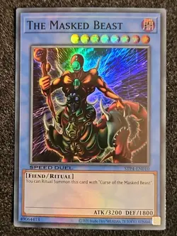 The Masked Beast - Super Rare STP4-EN010 - NM - YuGiOh - Image 1