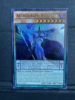 YuGiOh - Astrograph Sorcerer - PEVO-EN001 - Ultra Rare - 1st Ed. - NM - Image 1