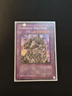 Yugioh! Elemental Hero Gaia - ANPR-EN099 - Secret Rare - Unlimited LP - Image 1