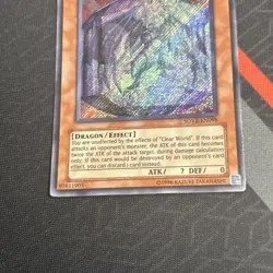 YUGIOH Clear Vice Dragon STARDUST OVERDRIVE SOVR-EN098 Secret Rare - Image 5