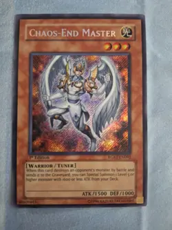 Chaos-End Master RGBT-EN092 Raging Battle 1st Edition | NM/VLP | Secret Rare - Image 1