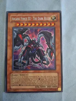 Arcana Force EX The Dark Ruler LODT-EN017 1st Edition VLP Light of Destruction - Image 1