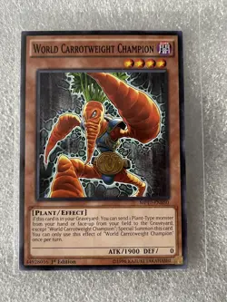 Yu-Gi-Oh! - World Carrotweight Champion - MP17-EN050 - Common - 1st Ed. - Image 1
