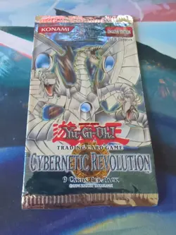 EMPTY/OPENED Yugioh Booster Pack - Cybernetic Revolution 1st Edition - Image 1