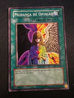 Change of Heart Common 1st Portuguese DIY-P032 Near Mint Yugioh - Image 1