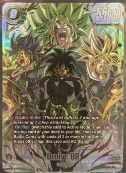 Broly BR SCR [2 Stars] FB06-120 Dragon Ball Fusion World Rivals Clash (USA) - Image 1