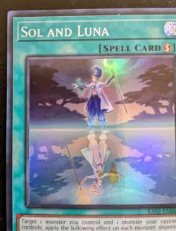 Sol And Luna RA02-EN068 1st Edition Super Rare Rarity Collection II Yu-Gi-Oh! - Image 2