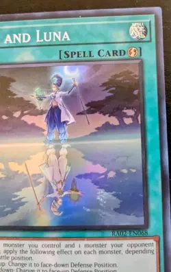 Sol And Luna RA02-EN068 1st Edition Super Rare Rarity Collection II Yu-Gi-Oh! - Image 3