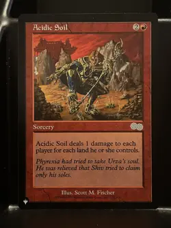 Acidic Soil NM The List Mystery MTG Magic Card - Image 1