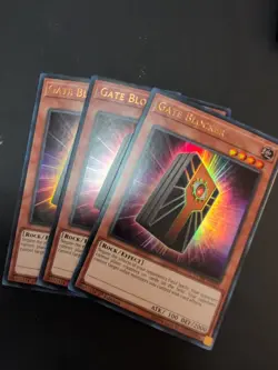 3x Gate Blocker 1st Edition Ultra Rare DUDE-EN029 Yu-Gi-Oh! - Image 1