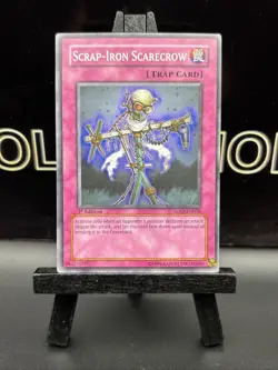 Yugioh Scrap-Iron Scarecrow 5DS2-EN038 Yu-Gi-Oh! Non Holo Trap Card 1st Edition - Image 2