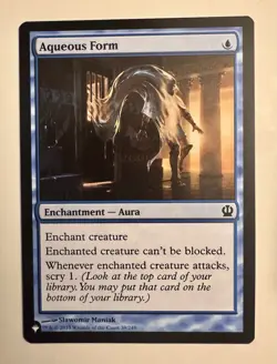 Aqueous Form Theros Regular NM The List Mystery MTG Magic Card - Image 1