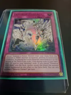 Yu-Gi-Oh Favorite Contact | Ultra Rare| 1st Edition | POTE-EN069 - Image 2