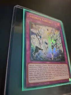 Yu-Gi-Oh Favorite Contact | Ultra Rare| 1st Edition | POTE-EN069 - Image 3