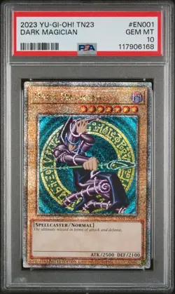 2024 PSA 10 YUGIOH MP24 QCR SECRET RARE DARK MAGICIAN 🔮 - Image 1