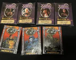 Xena Warrior Princess C-23 Trading Card Game Lot of 7 Starter Decks Wizards Arc - Image 1
