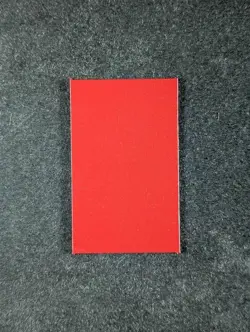 2015 Super Mario Bros Hanafuda Nintendo CHEEP CHEEP (May) - Red Mini Card - Image 2