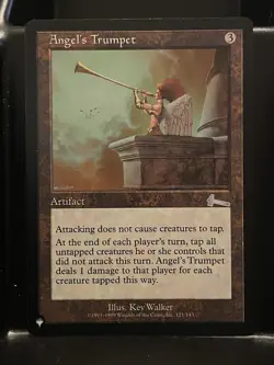 Angel's Trumpet Urza's Legacy Regular NM The List Mystery MTG Magic Card - Image 1