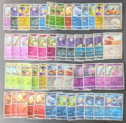 Lot of (52) Pokemon Chinese Gem Pack Vol. 2 Unsorted Eevee / Umbreon Cards - Image 2