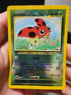Ledyba Reverse Holo 7/18 Pokemon TCG 2001 Southern Islands Promo Card - Image 1