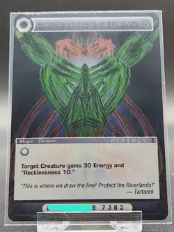 Chaotic Card : Carnivore's Keening Beyond The Doors Rare Mugic - Image 1