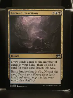 Ancient Excavation Regular NM The List Mystery MTG Magic Card - Image 1