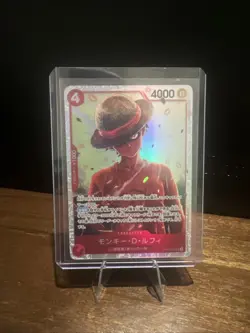 Monkey D. Luffy OP12-015 SR Legacy of the Master - ONE PIECE Card Game Japanese - Image 1